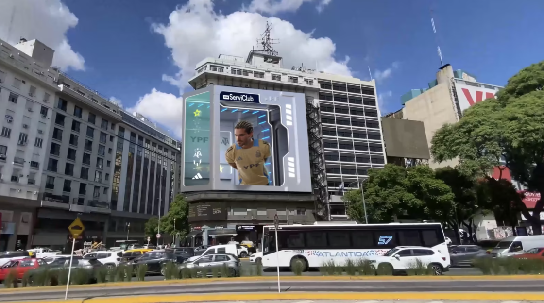 BILLBOARD MESSI FOOTBALL 2025